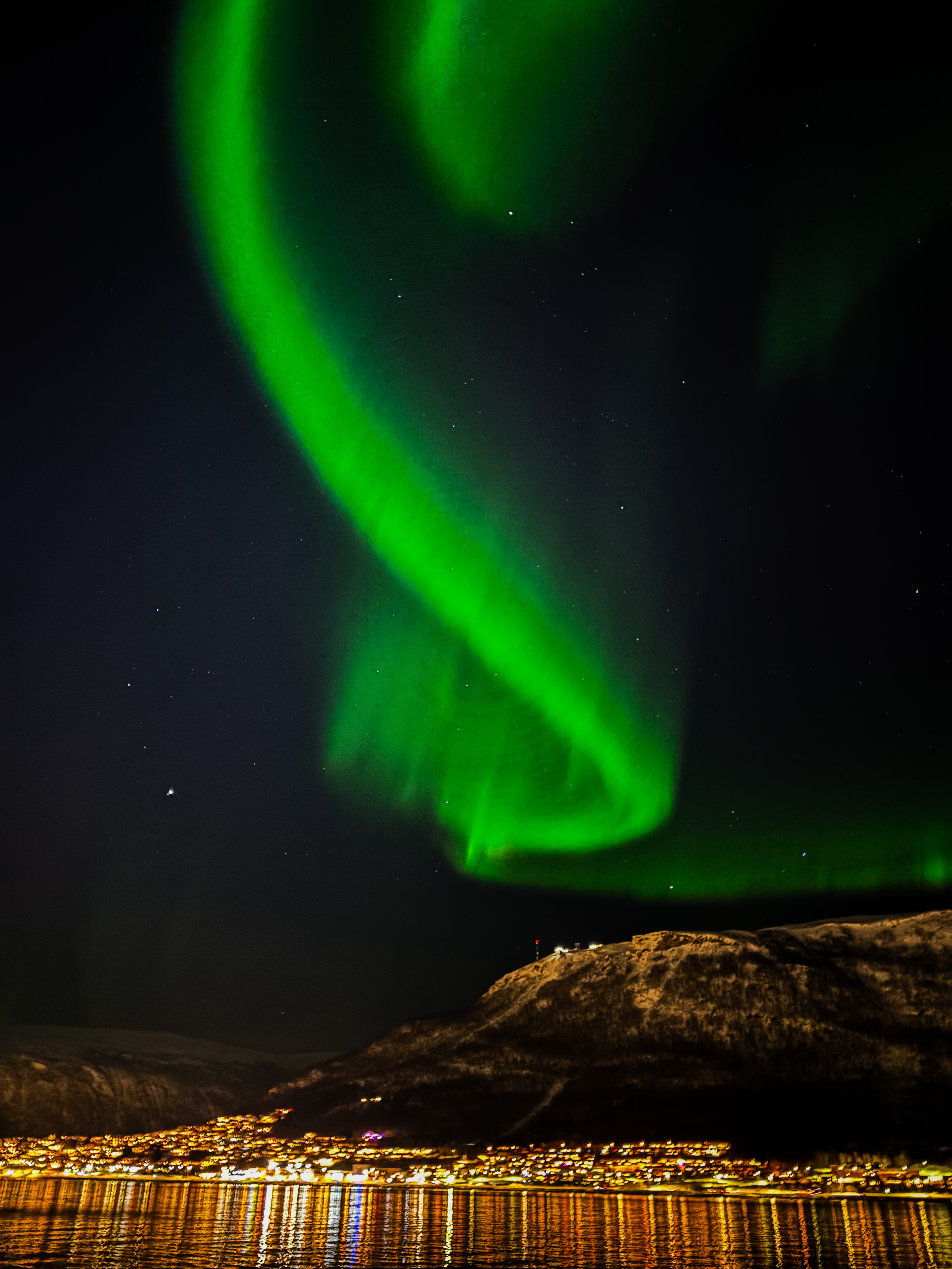 Northern lights over Norway